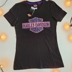 Harley Davidson Black Short Sleeve Tee